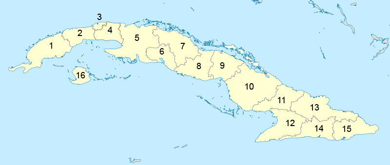 kubánské provincie