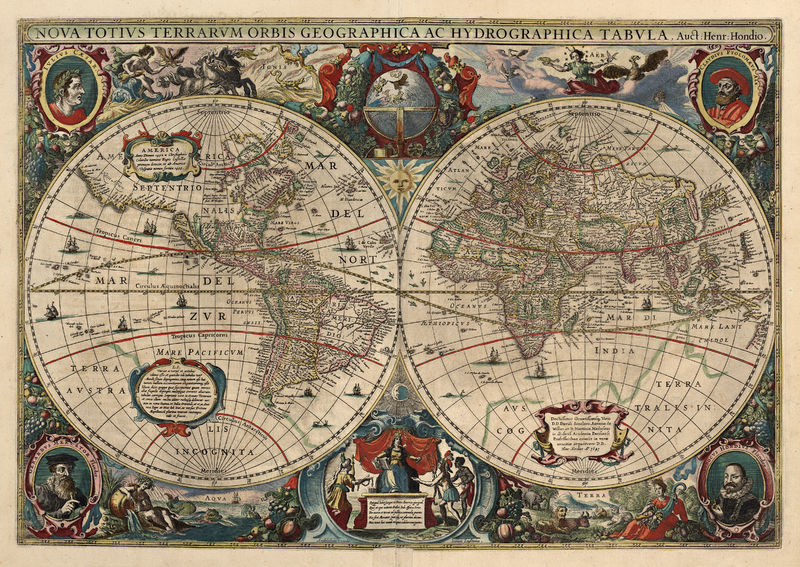Soubor:Hendrik Hondius, Nova Totius Terrarum orbis Geographica ac Hydrographica Tabula 1641.jpg