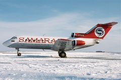 Samara Airlines Yakovlev Yak-40 Faeberg.jpg