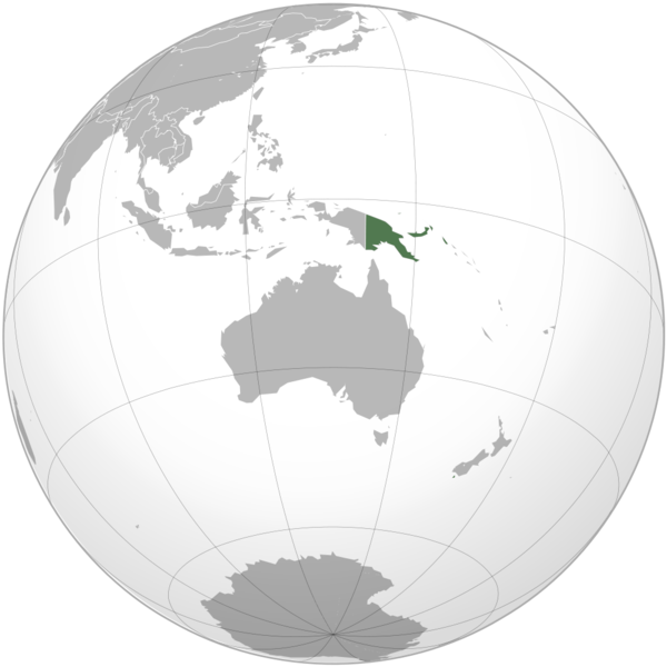 Soubor:Papua New Guinea (orthographic projection).png