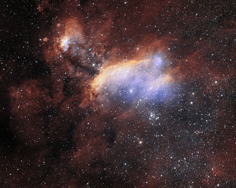 Soubor:The Prawn Nebula from ESO's VST (wide crop).jpg