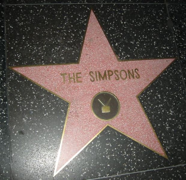 Soubor:Walk of fame - The Simpsons.jpg