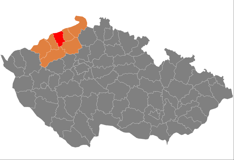 Soubor:Map CZ - district Teplice.PNG