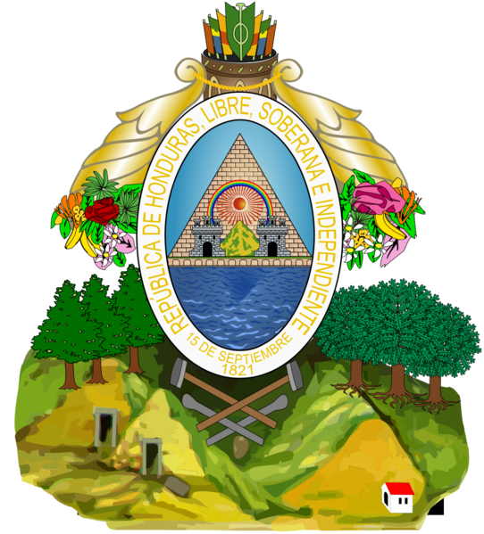 Soubor:Coat of arms of Honduras.png