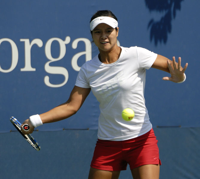 Soubor:Li Na at the 2009 US Open 01.jpg