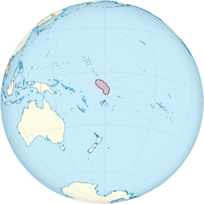 Tuvalu on the globe (small islands magnified) (Polynesia centered).png