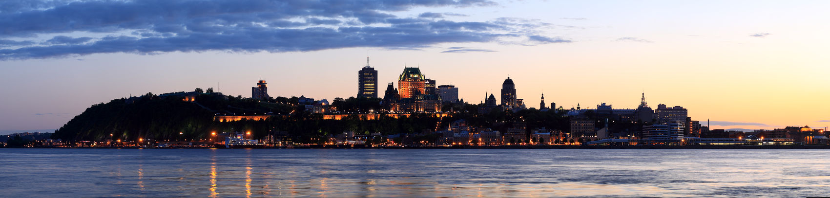 Panorama města Québec