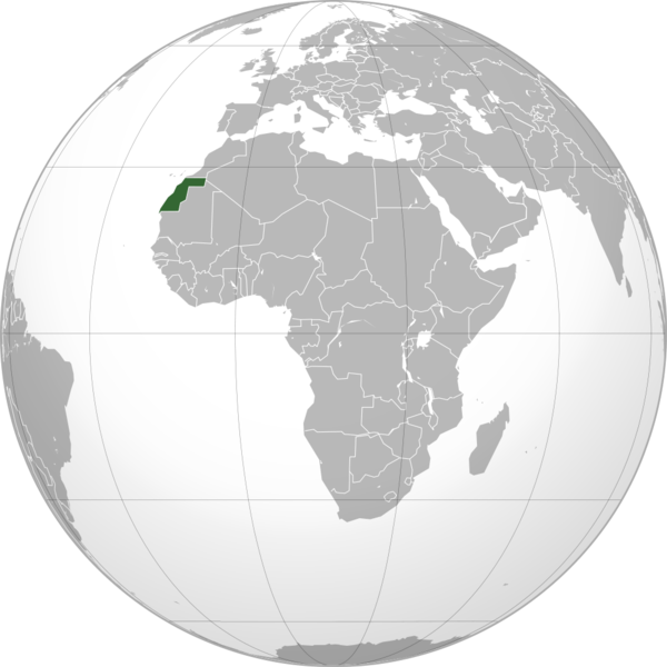 Soubor:Western Sahara (orthographic projection).png