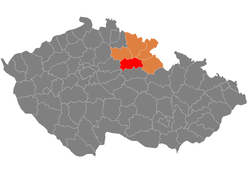 Soubor:Map CZ - district Hradec Kralove.PNG