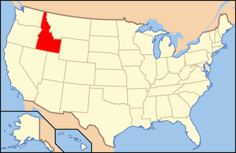 Soubor:Map of USA ID.png