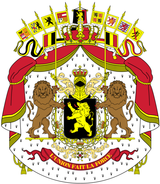 Soubor:Greater Coat of Arms of Belgium.png