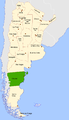 Provincia del Chubut - localización en Argentina.png