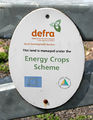 DEFRA sign on the gate - geograph.org.uk - 545443.jpg