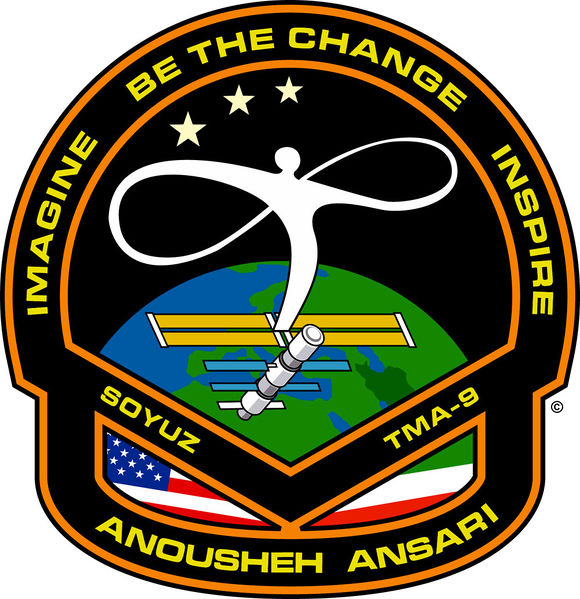 Soubor:Anousheh Ansari space patch.jpg
