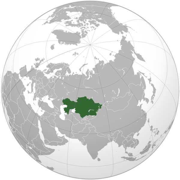 Soubor:Kazakhstan (orthographic projection).png