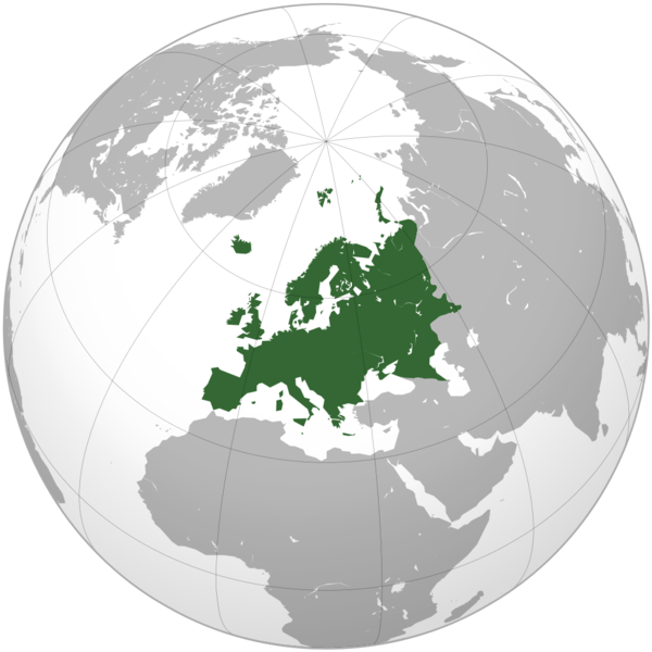 Soubor:Europe (orthographic projection).png