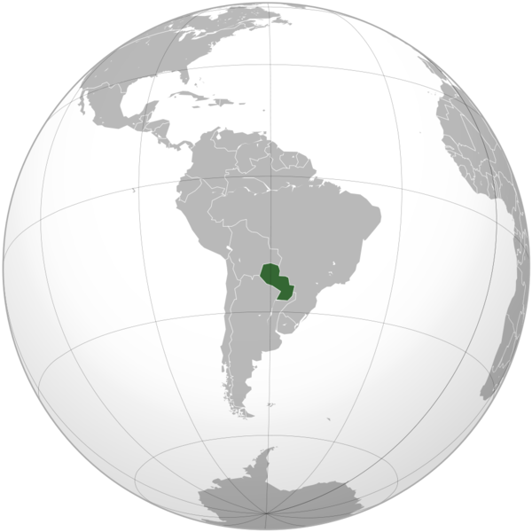 Soubor:Paraguay (orthographic projection).png