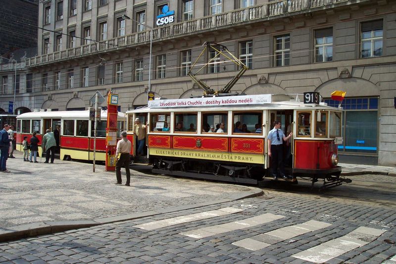 Soubor:Praha, Jindřišská, stará tramvaj.jpg