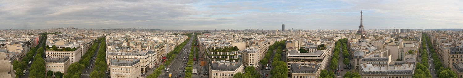 Panorama Paříže