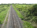 Quainton, Railway line to the Calvert landfill site - geograph.org.uk - 1286550.jpg