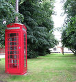 K6 Telephone box on green by Boosey's Lane - geograph.org.uk - 1394565.jpg