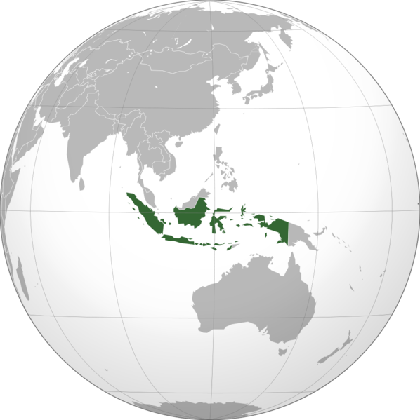 Soubor:Indonesia (orthographic projection).png