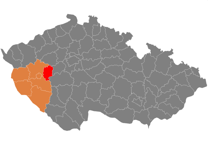 Soubor:Map CZ - district Rokycany.PNG