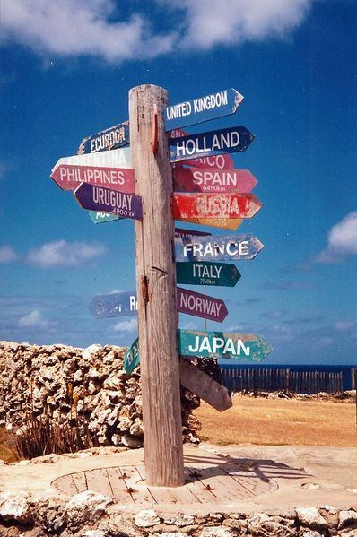 Soubor:Signpost at North Point Barbados Flickr.jpg