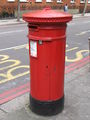 "Anonymous" (Victorian) postbox, Warwick Road, SW5 - geograph.org.uk - 846246.jpg
