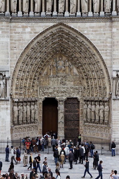 Soubor:Paris - Cathédrale Notre-Dame - Façade ouest - PA00086250 - 006.jpg