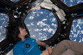 Astronaut Samantha Cristoforetti looks at the Earth through the cupola-NASAFlickr.jpg
