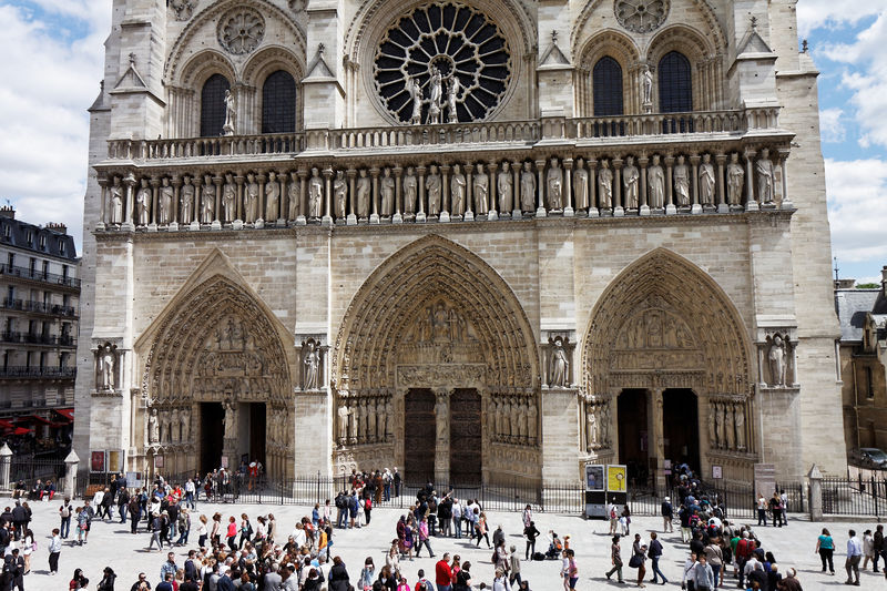 Soubor:Paris - Cathédrale Notre-Dame - Façade ouest - PA00086250 - 003.jpg