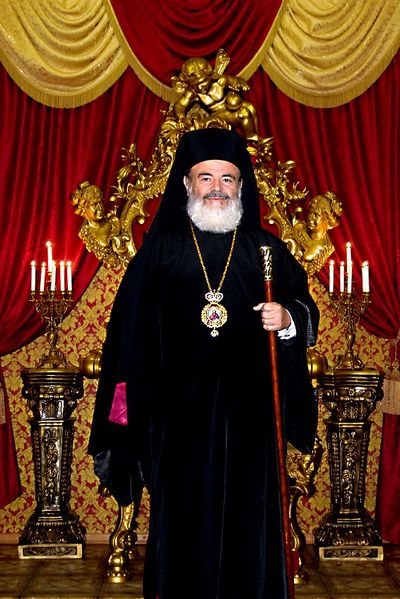 Soubor:Archbishop Christodoulos Greece.jpg