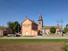 Mairie - église Asnières s-Sâone.JPG