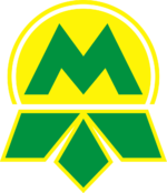 Logo metra v Kyjevě