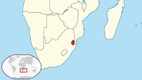 Swaziland in its region.png
