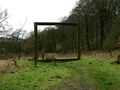 "Frame" sculpture near Strongstry - geograph.org.uk - 348454.jpg