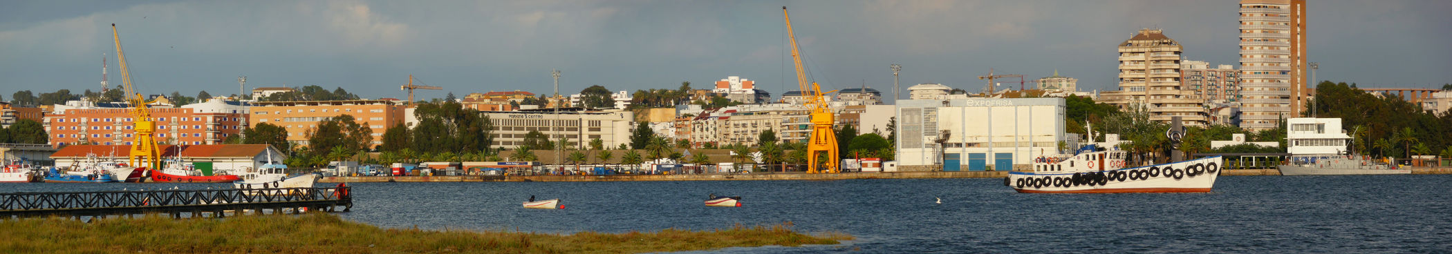 Panorama města Huelva