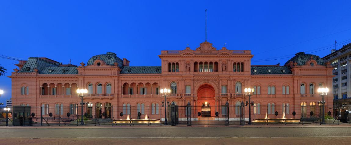 Panorama prezidentského paláce
