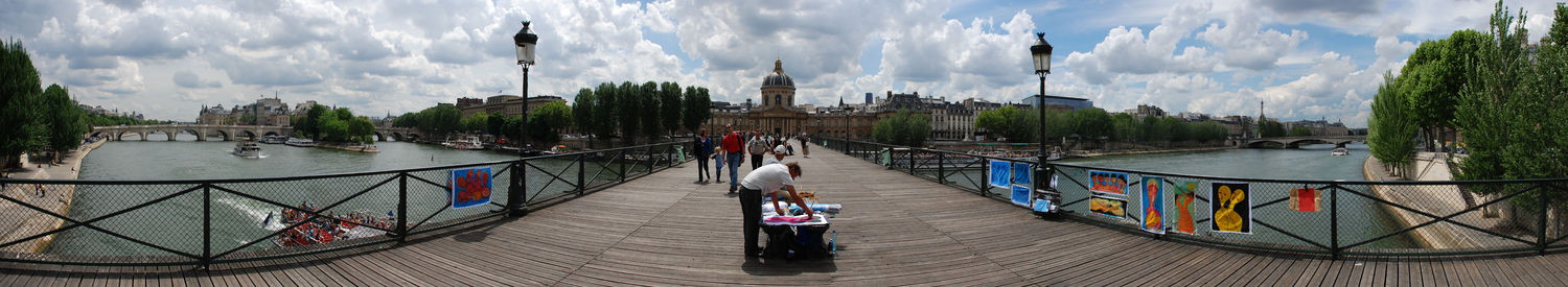 Panoramatický pohled na most