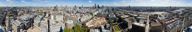Soubor:London 360 from St Paul's Cathedral - Sept 2007.jpg
