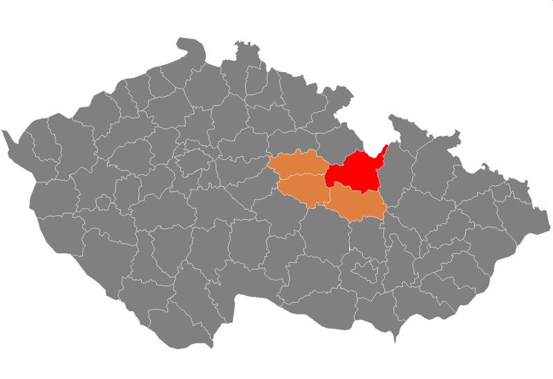Soubor:Map CZ - district Usti nad Orlici.PNG