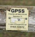 GPSS pipeline marker - geograph.org.uk - 1129662.jpg
