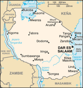 Mapa Tanzanie.png