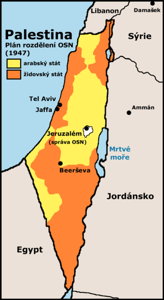 Soubor:UN Partition Plan For Palestine 1947-cs.png