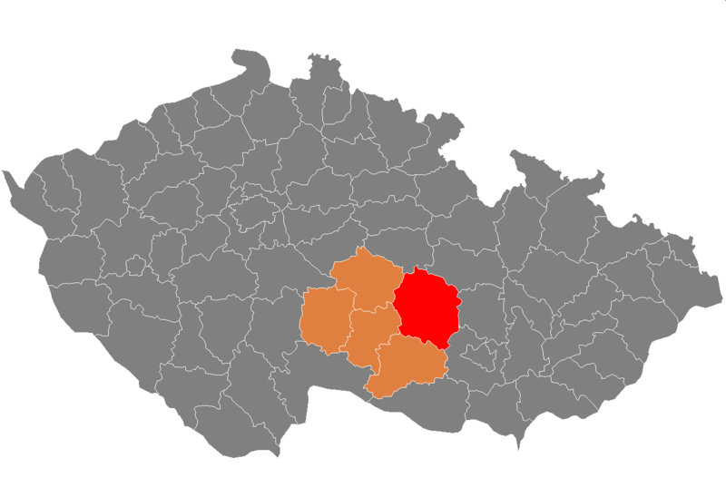 Soubor:Map CZ - district Zdar nad Sazavou.PNG