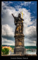 Charles Bridge Statue Prague HDR.jpg