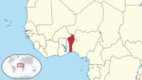 Benin in its region.png