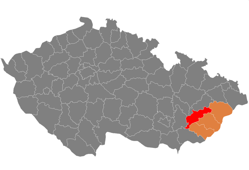 Soubor:Map CZ - district Kromeriz.PNG