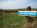 "No Footpath" - really^ - geograph.org.uk - 790610.jpg